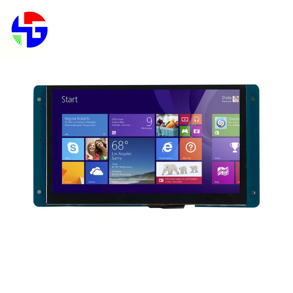 7.0 inch Smart TFT LCD, RS232TTL, Serial Model Display, 800x480 Pixels, Touchscreen (2)