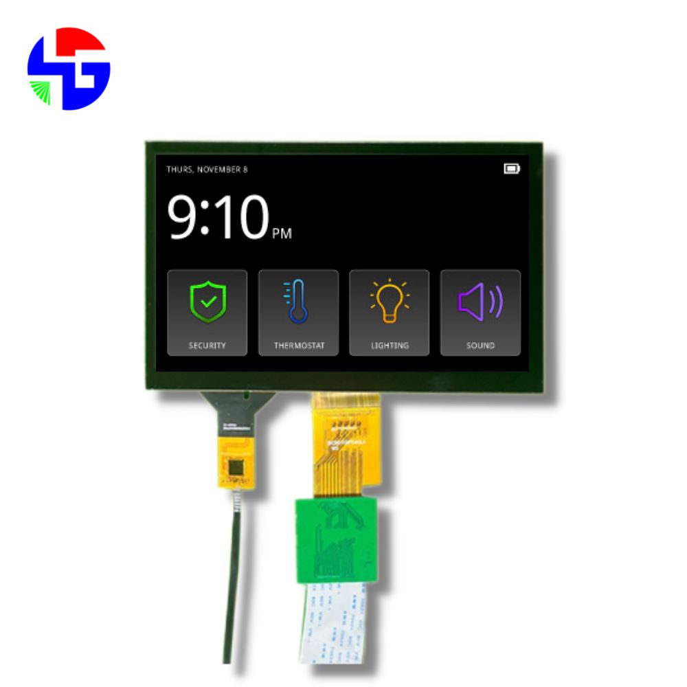 7.0 inch TFT LCD, IPS, LVDS Interface, 1024x600 Resolution,600 Brightness (3)