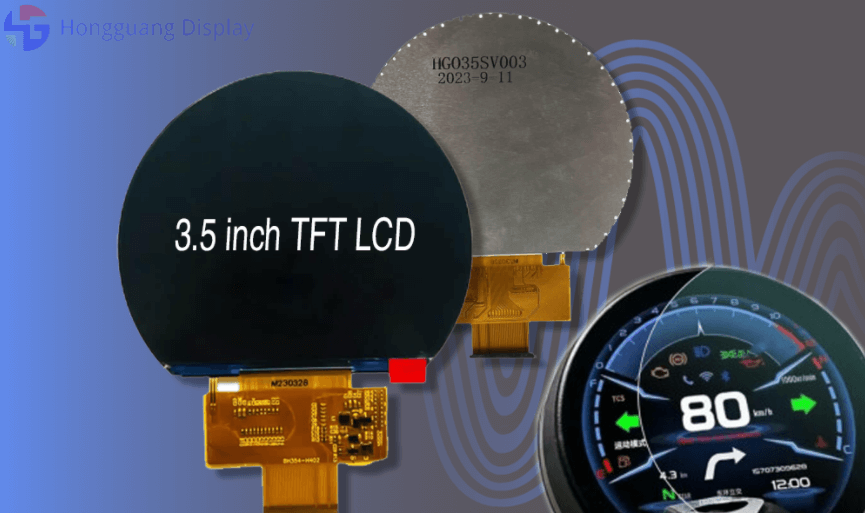 Honggung Display's 3.54-inch TFT LCD in Motorcycle Industry