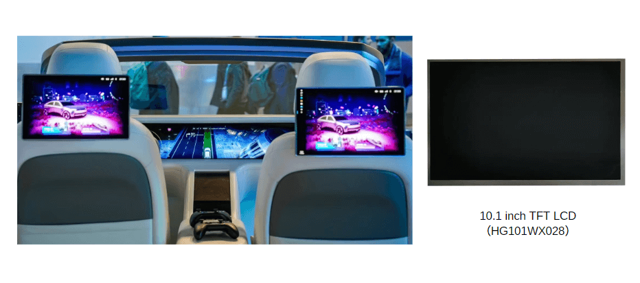 Automotive LCD displays
