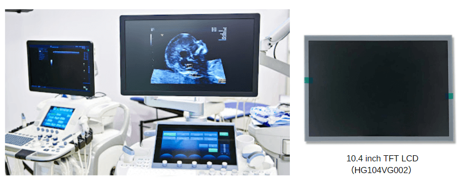 Healthcare LCD displays