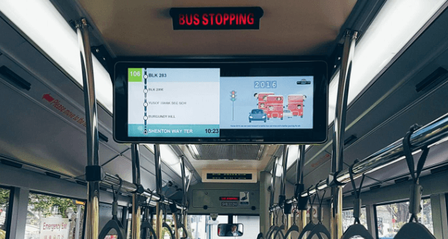 Transportation systems display