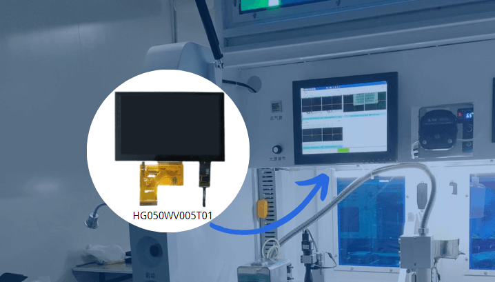 Application of 5.0-inch TFT LCD Capacitive Touchscreen in Industrial Equipment