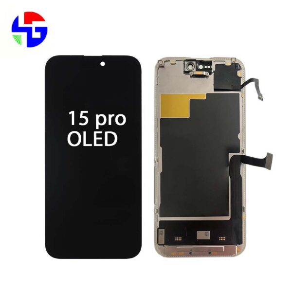 For iPhone 15 Pro OLED Display LCD Touch Screen Digitizer Assembly Replacement (2)